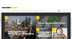 Desktop Screenshot of jurnal-ekonomi.org